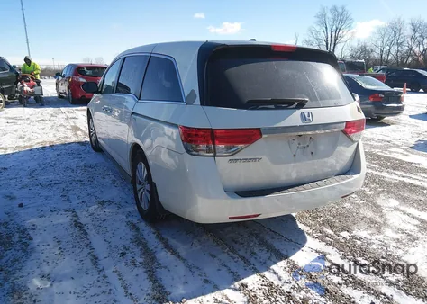 2014 Honda Odyssey Ex-L from USA, damaged, VIN 5FNRL5H62EB064098